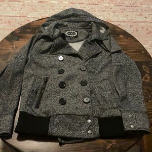 Ambiance speckled black jacket